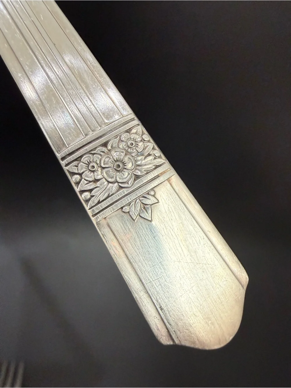 Vintage ONEIDA Simeon & George Rogers Co. Silver Rose Silver-plate Dinner Forks